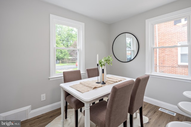 8207 Rockdale Ave, Baltimore, MD 21244 - dining room with healthy amount of natural light and light wood-style flooring