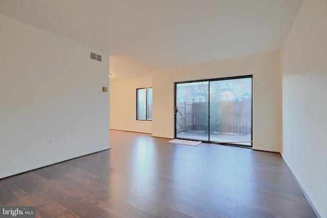 6988 Hanover Pkwy Unit 1, Greenbelt, MD 20770 - spare room featuring wood finished floors