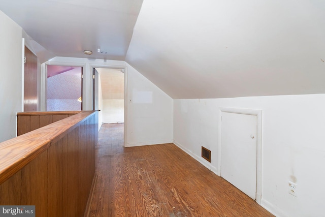 4513 Wards Chapel Rd, Owings Mills, MD 21117 - additional living space with wood finished floors and lofted ceiling