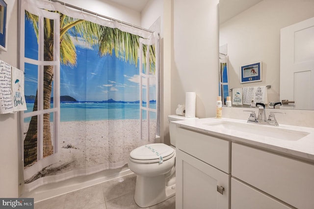 51 Old Forge Dr, Ocean View, DE 19970 - full bathroom featuring tile patterned floors, vanity, and curtained shower