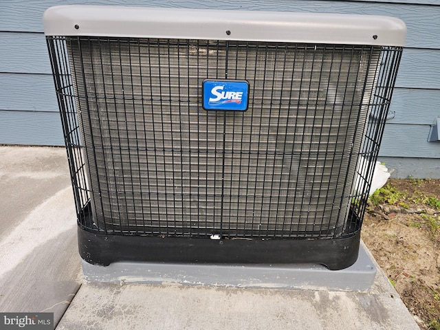 49 Gaylord Cir, Willingboro, NJ 08046 - exterior view of a central AC unit