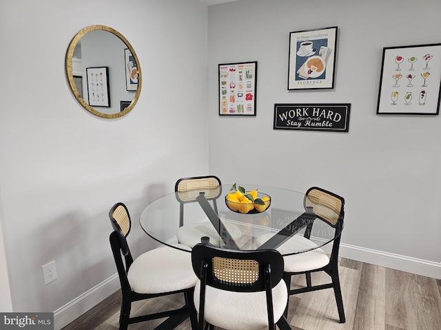 49 Gaylord Cir, Willingboro, NJ 08046 - dining area with wood finished floors