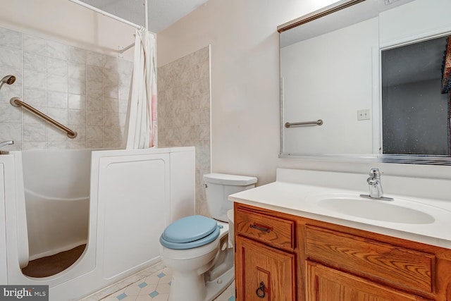 231 Valley Forge Dr, Little Egg Harbor Twp, NJ 08087 - bathroom featuring vanity and toilet