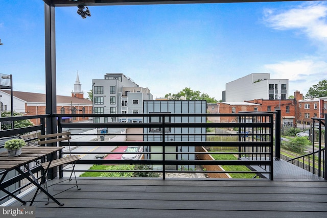 1117 Morse St NE Unit 3, Washington, DC 20002 - view of wooden deck