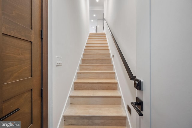 1117 Morse St NE Unit 3, Washington, DC 20002 - stairs with baseboards