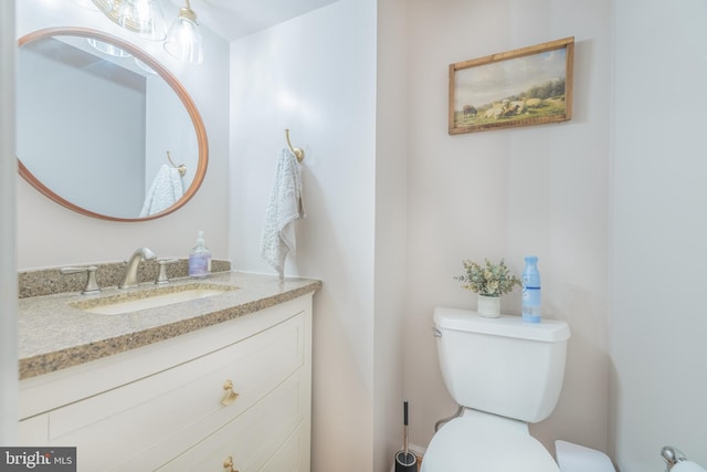 1439 Millikens Bend Rd, Herndon, VA 20170 - half bathroom with toilet and vanity
