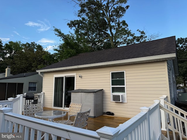 1731 Columbia Beach Rd, Shady Side, MD 20764 - wooden deck with grilling area