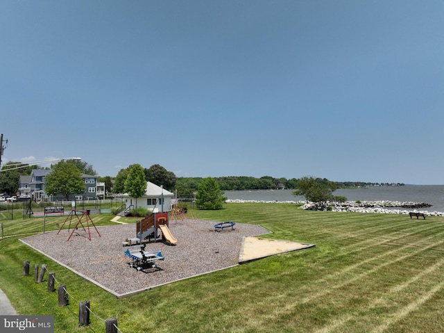1731 Columbia Beach Rd, Shady Side, MD 20764 - community jungle gym featuring a water view