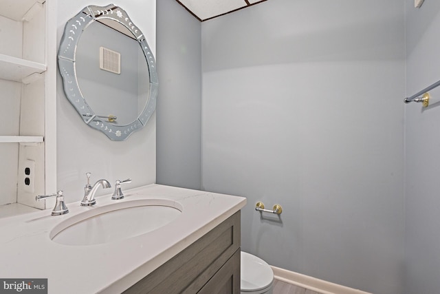 9405 Odyssey Ct, Burke, VA 22015 - bathroom featuring vanity and toilet