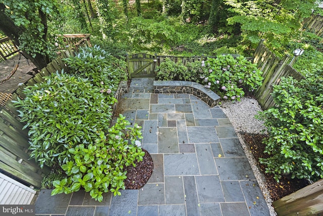 9405 Odyssey Ct, Burke, VA 22015 - exterior view of a gate