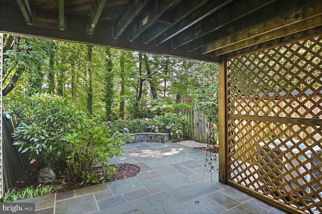 9405 Odyssey Ct, Burke, VA 22015 - view of patio / terrace