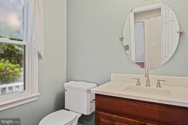 9405 Odyssey Ct, Burke, VA 22015 - bathroom with healthy amount of natural light and vanity