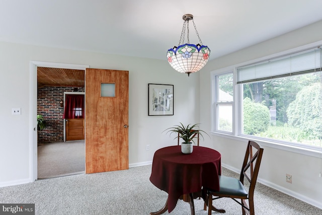 518 E Winding Hill Rd, Mechanicsburg, PA 17055 - carpeted dining space featuring baseboards