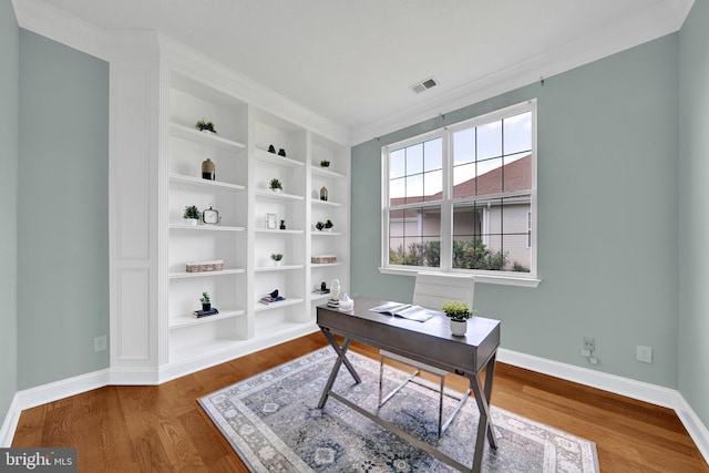 32 Brewster Ct, Pennington, NJ 08534 - office with wood finished floors