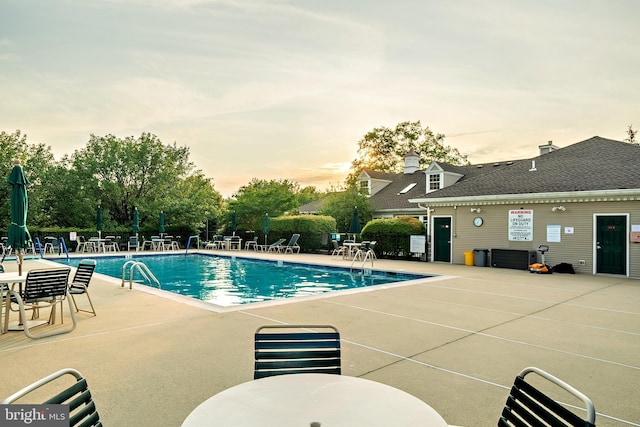 32 Brewster Ct, Pennington, NJ 08534 - community pool featuring a patio area