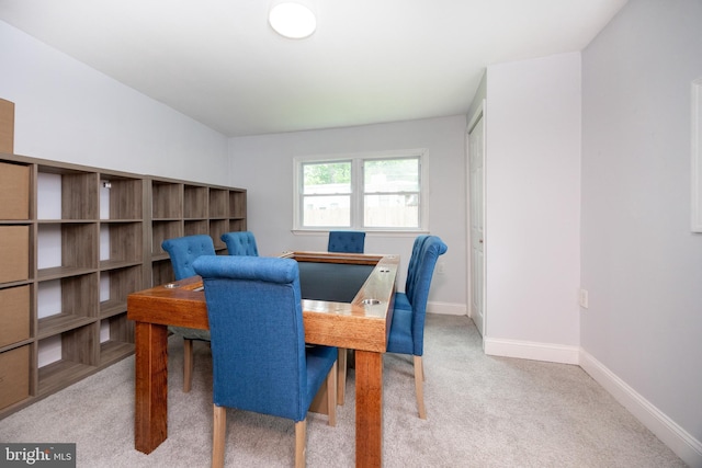 661 Schoolside Ln, Swarthmore, PA 19081 - dining area featuring light colored carpet and an office area