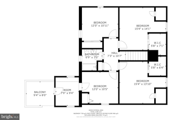661 Schoolside Ln, Swarthmore, PA 19081 - view of home floor plan