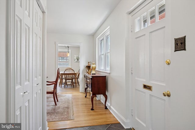 7512 Valley Ave, Philadelphia, PA 19128 - entrance foyer with baseboards and tile patterned floors