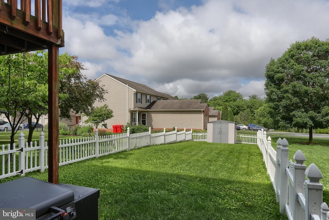 909 S 3rd St, Lebanon, PA 17042 - fenced backyard with a storage shed