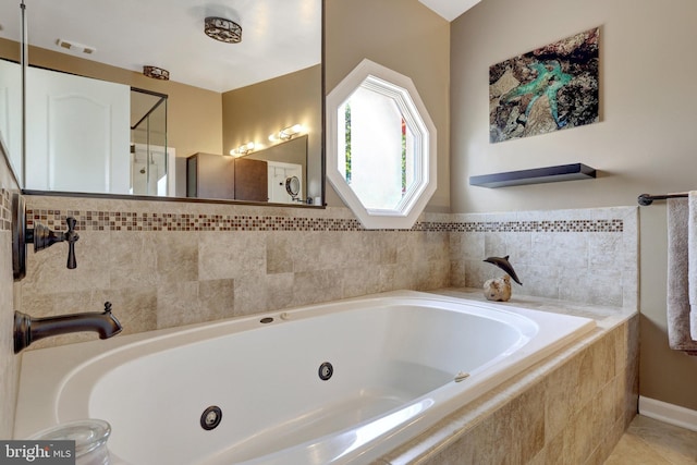 8162 Madrillon Ct, Vienna, VA 22182 - bathroom featuring a tub with jets