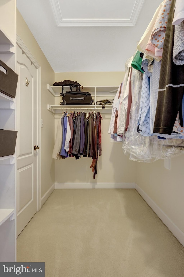 8162 Madrillon Ct, Vienna, VA 22182 - spacious closet featuring carpet flooring