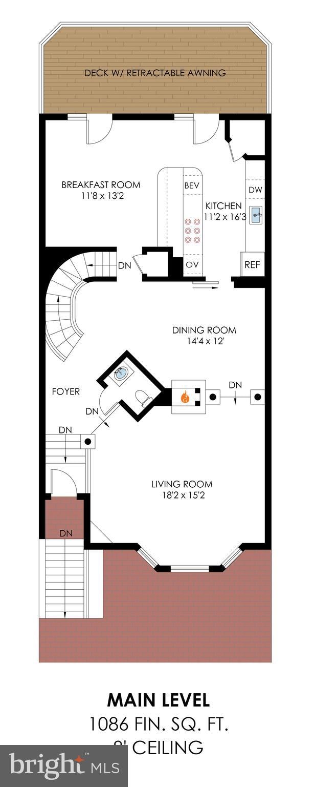 8162 Madrillon Ct, Vienna, VA 22182 - view of room layout