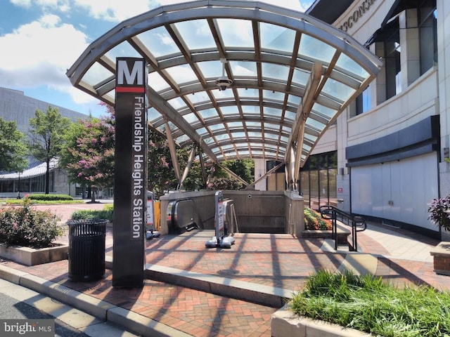 5500 Friendship Blvd Unit 1805N, Chevy Chase, MD 20815 - view of patio