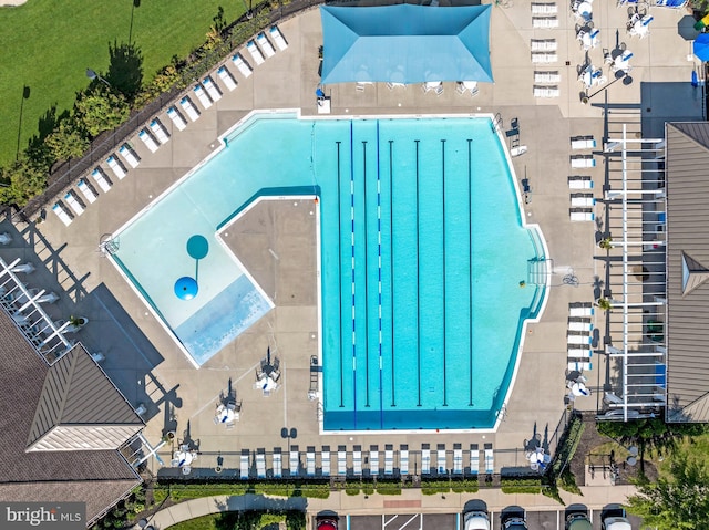 35354 Wright Way, Millsboro, DE 19966 - bird's eye view of a pool