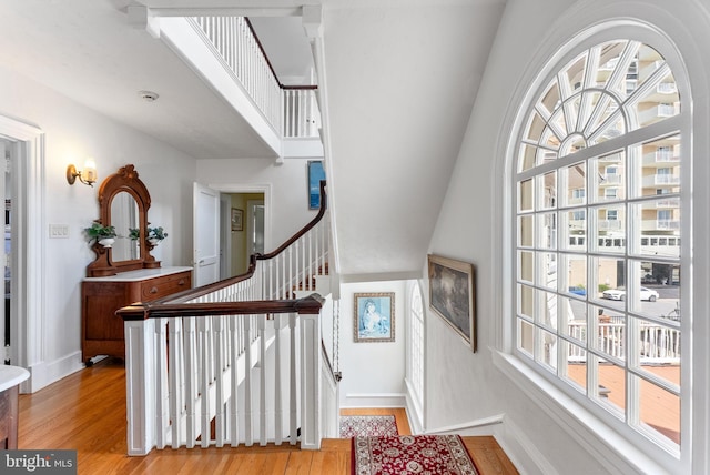 4600 Atlantic Ave, Atlantic City, NJ 08401 - stairway featuring wood finished floors and baseboards