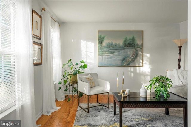 420 Highlands Blvd, Easton, PA 18042 - sitting room featuring wood finished floors