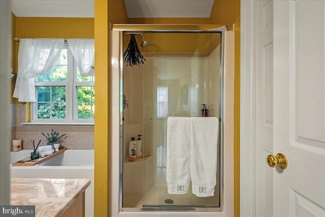 420 Highlands Blvd, Easton, PA 18042 - bathroom featuring a shower stall and a garden tub