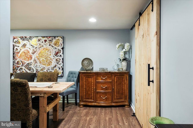 420 Highlands Blvd, Easton, PA 18042 - office featuring dark wood-type flooring and recessed lighting