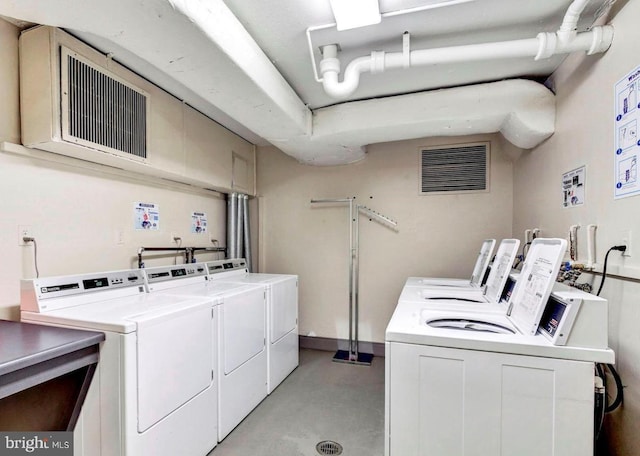 2939 Van Ness St NW Unit 743, Washington, DC 20008 - community laundry room featuring independent washer and dryer