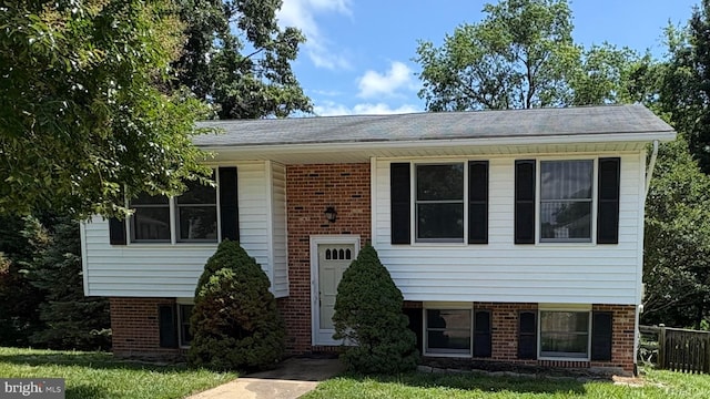 16 Carissa Ct, Owings Mills, MD 21117 - bi-level home featuring brick siding and a shingled roof
