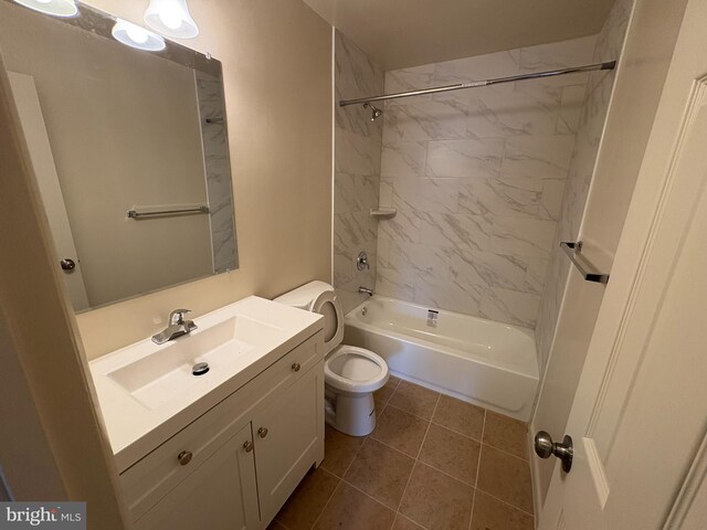 16 Carissa Ct, Owings Mills, MD 21117 - bathroom featuring vanity and bathtub / shower combination
