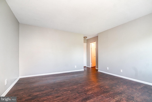 307 Yoakum Pkwy Unit 716, Alexandria, VA 22304 - empty room with wood finished floors and baseboards