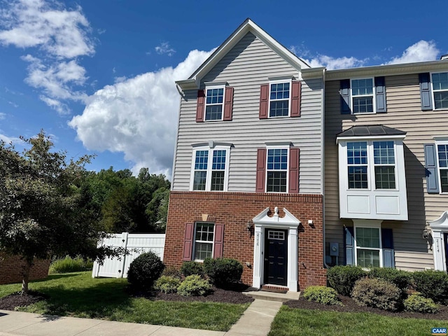 2176 Whispering Hollow Ln, Charlottesville, VA 22911 - townhome / multi-family property with brick siding
