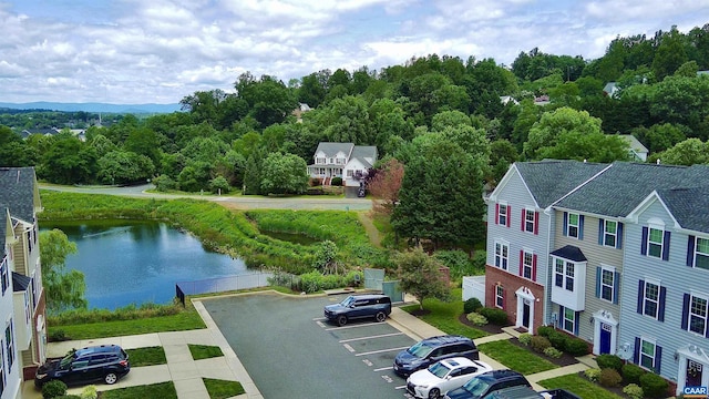 2176 Whispering Hollow Ln, Charlottesville, VA 22911 - drone / aerial view of a nearby body of water