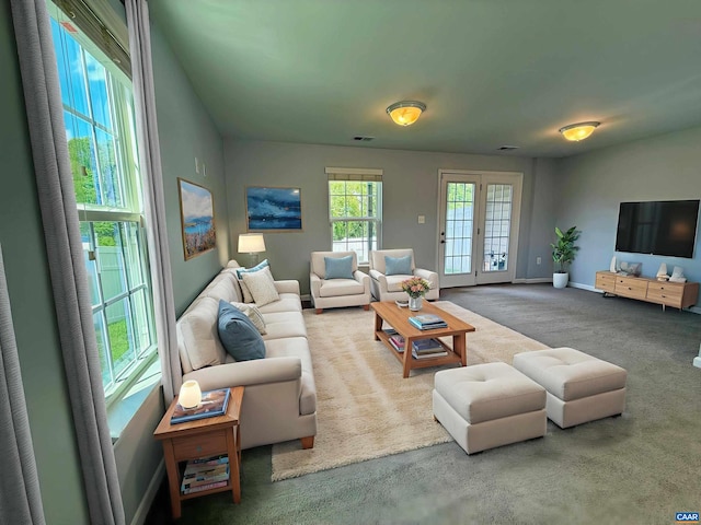 2176 Whispering Hollow Ln, Charlottesville, VA 22911 - living area featuring baseboards and carpet flooring