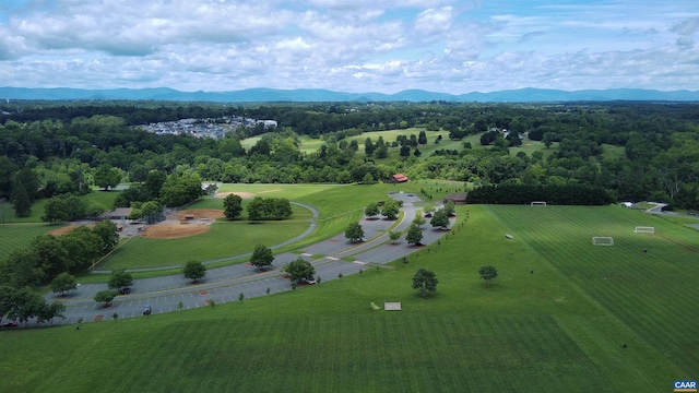 2176 Whispering Hollow Ln, Charlottesville, VA 22911 - drone / aerial view of mountains