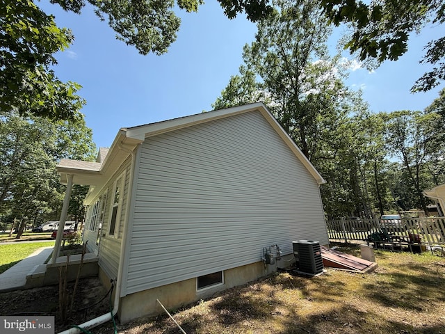 2 Laurel Dr, Millville, NJ 08332 - view of property exterior with a cooling unit and a wooden deck