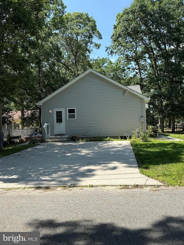 2 Laurel Dr, Millville, NJ 08332 - view of home's exterior with a lawn
