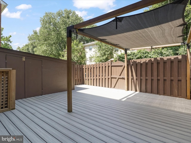 3390 Whipple Ct, Annandale, VA 22003 - view of deck