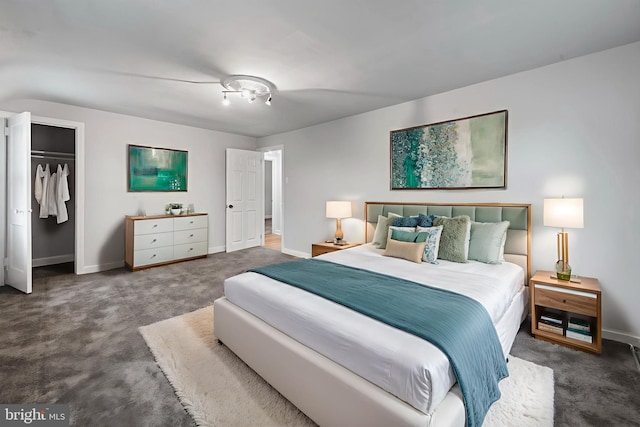 1112 Serrill Ave, Lansdowne, PA 19050 - carpeted bedroom featuring baseboards and a closet