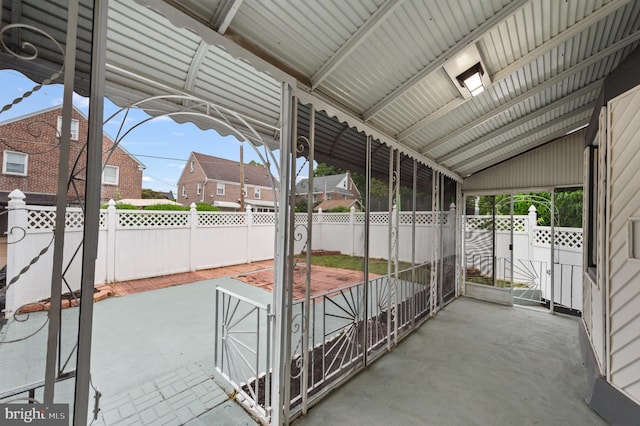 1112 Serrill Ave, Lansdowne, PA 19050 - view of patio / terrace with a residential view