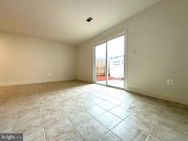 7851 W Point Ct, Manassas, VA 20109 - spare room with light tile patterned floors and baseboards