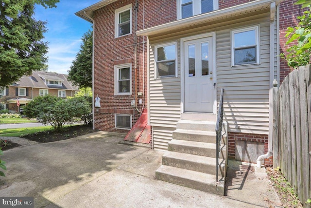 23 Trebor Pl, Reading, PA 19610 - entrance to property featuring brick siding