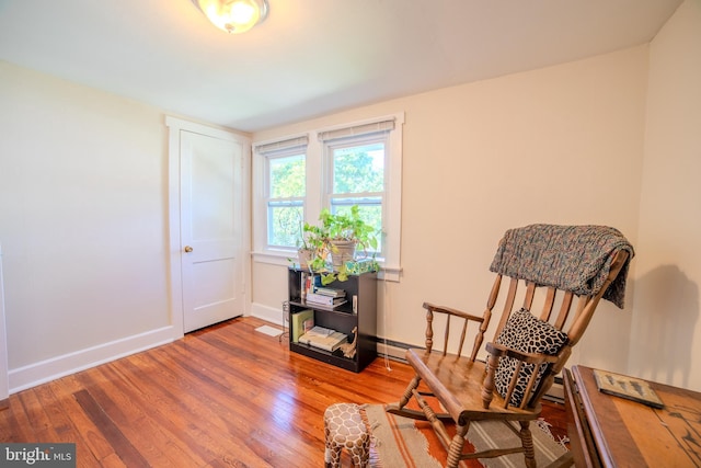 38 E Old Baltimore Pike, Media, PA 19063 - living area with wood finished floors and baseboards