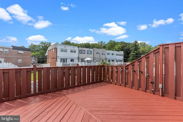 3647 Friar Rd, Philadelphia, PA 19154 - deck featuring a residential view