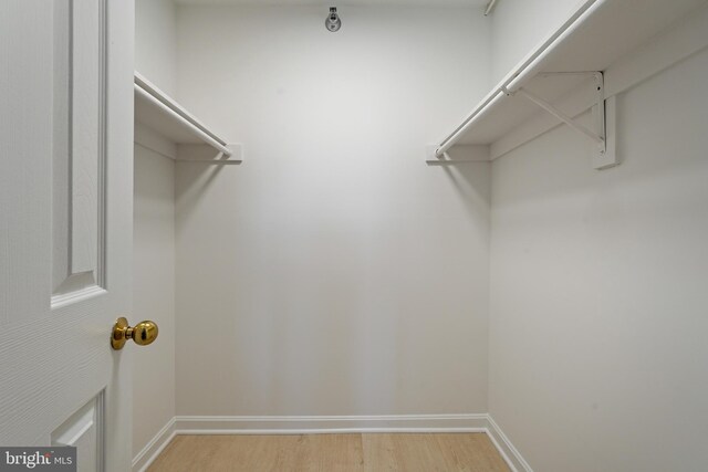 2400 Clarendon Blvd Unit 811, Arlington, VA 22201 - walk in closet featuring light wood-type flooring